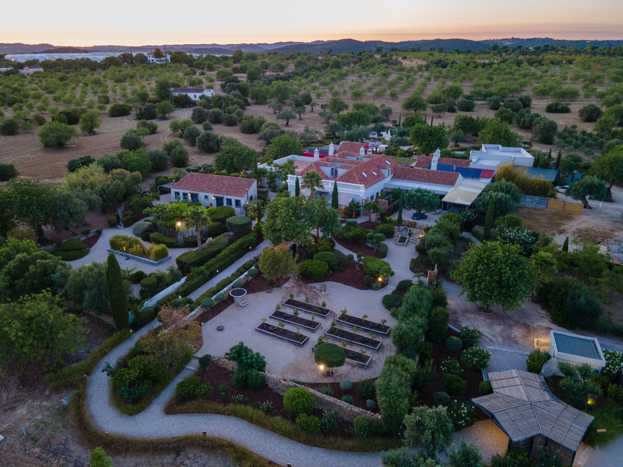 A high-quality photo of Fazenda Nova's farm or landscape